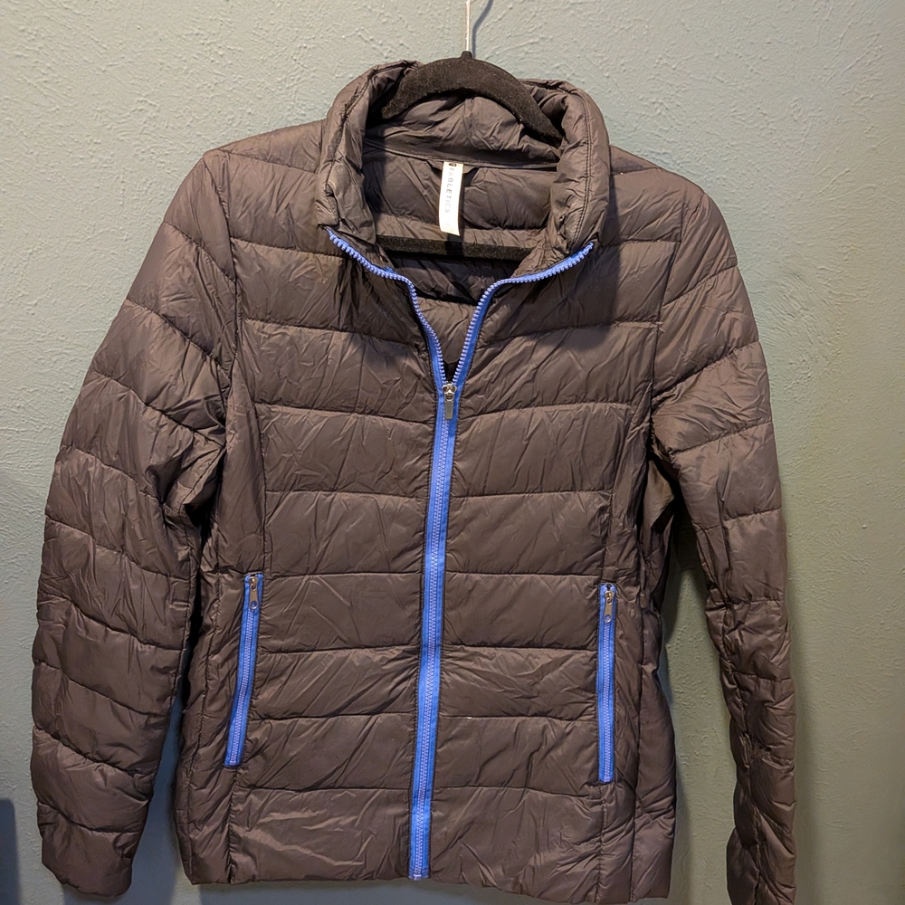 Fabletics Black Puffer Jacket - image 1